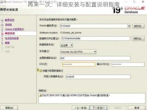 再来一次：详细安装与配置说明指南