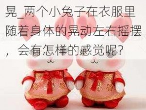 两个小兔子在衣服里左右晃_两个小兔子在衣服里随着身体的晃动左右摇摆，会有怎样的感觉呢？