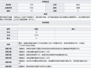 幻塔环海轮刃深度解析：属性攻略与实战效果全解析