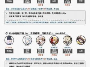 新纪元：月之海中阴阳师的无敌挑战阵容推荐