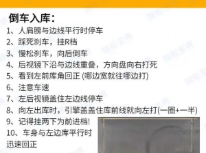 当代人生智慧：倒车入库技巧与人生决策的微妙平衡