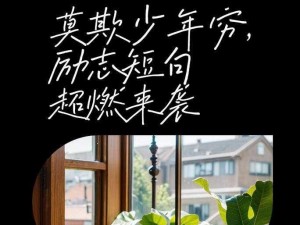 莫欺少年穷——励志壁纸，激发青春活力，勇往直前不负韶华