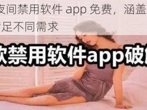 50 款夜间禁用软件 app 免费，涵盖各种类型，满足不同需求