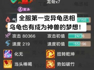 大话西游热血版龟丞相全面技能图鉴：掌握核心技能，探索西游之旅的必备指南