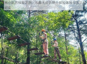 森林小队的探险之旅：乐趣无穷的野外探险体验与团队成长纪实