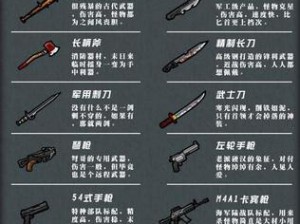 幸存者危城中级近战武器属性详解：威力与特性的全面剖析