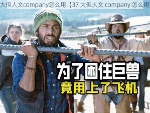 37大但人文company怎么用【37 大但人文 company 怎么用？】