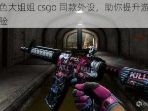 黑色大姐姐 csgo 同款外设，助你提升游戏体验