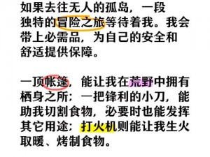 荒原求生攻略详解：实用生存技巧全解析与指南