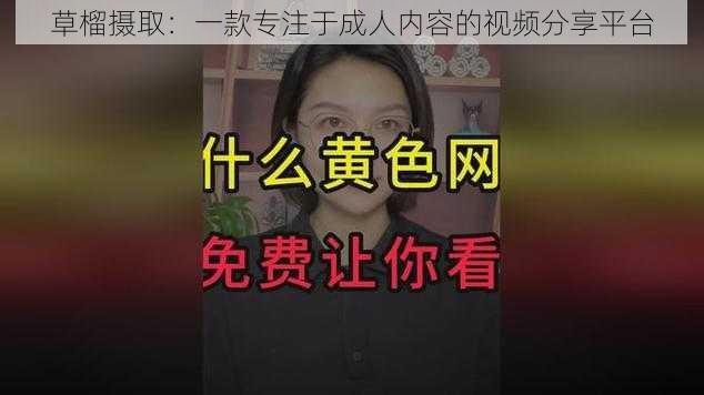 草榴摄取：一款专注于成人内容的视频分享平台