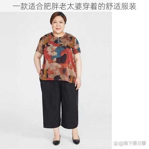 一款适合肥胖老太婆穿着的舒适服装