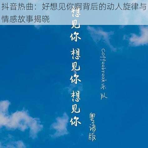 抖音热曲：好想见你啊背后的动人旋律与情感故事揭晓