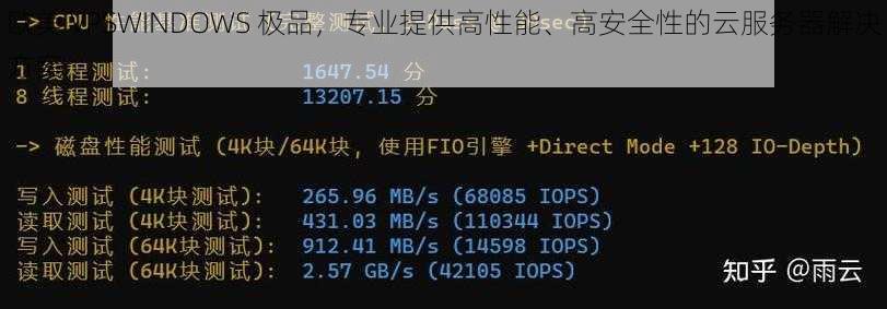 欧美 VPSWINDOWS 极品，专业提供高性能、高安全性的云服务器解决方案