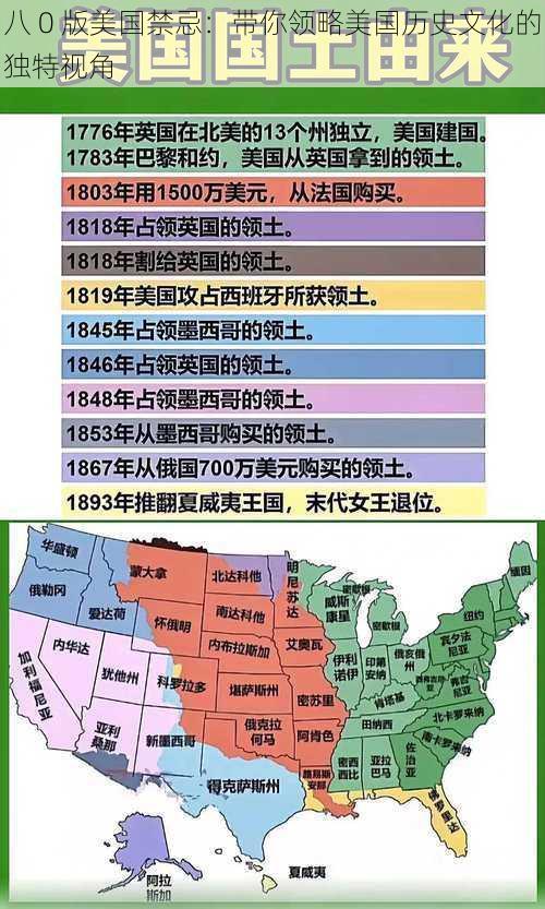 八 0 版美国禁忌：带你领略美国历史文化的独特视角