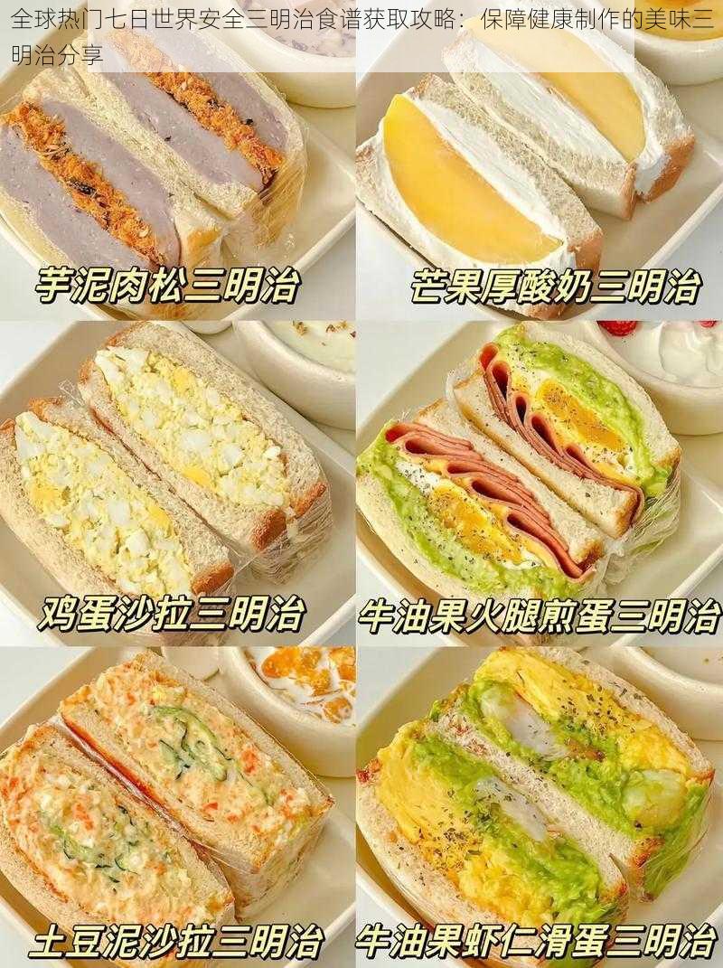 全球热门七日世界安全三明治食谱获取攻略：保障健康制作的美味三明治分享