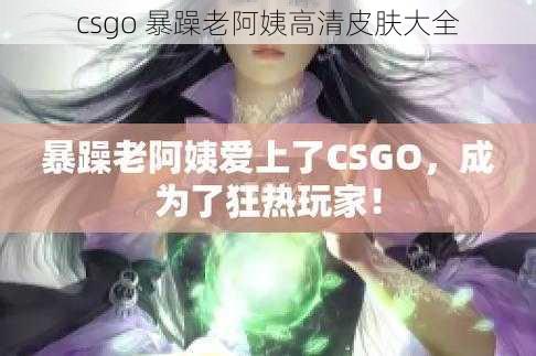 csgo 暴躁老阿姨高清皮肤大全