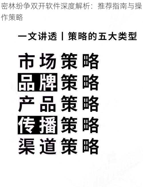 密林纷争双开软件深度解析：推荐指南与操作策略