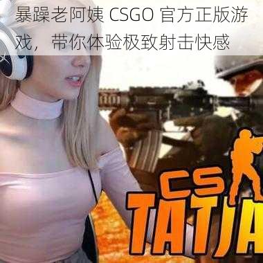 暴躁老阿姨 CSGO 官方正版游戏，带你体验极致射击快感