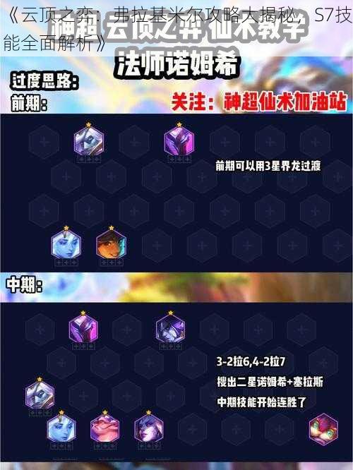 《云顶之弈：弗拉基米尔攻略大揭秘，S7技能全面解析》