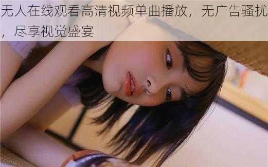 无人在线观看高清视频单曲播放，无广告骚扰，尽享视觉盛宴