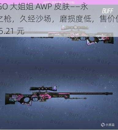 CSGO 大姐姐 AWP 皮肤——永恒之枪，久经沙场，磨损度低，售价仅需 155.21 元