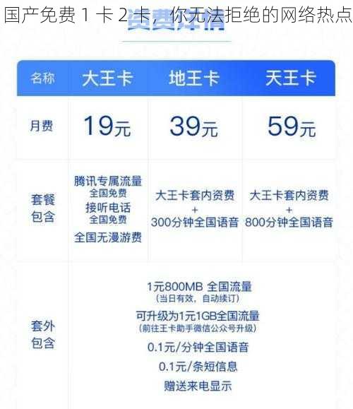 国产免费 1 卡 2 卡，你无法拒绝的网络热点