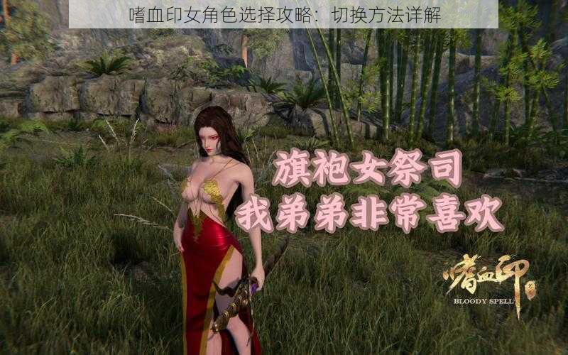 嗜血印女角色选择攻略：切换方法详解