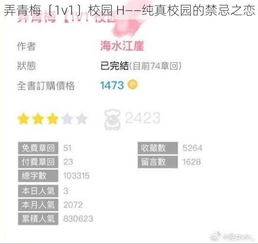 弄青梅〔1v1〕校园 H——纯真校园的禁忌之恋