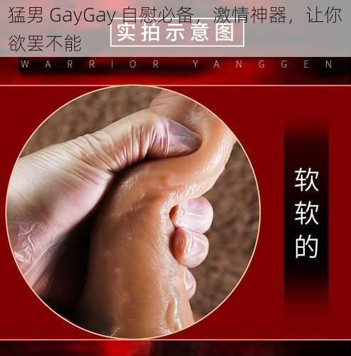 猛男 GayGay 自慰必备，激情神器，让你欲罢不能