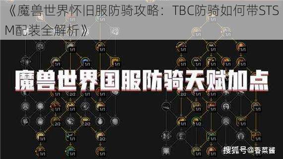 《魔兽世界怀旧服防骑攻略：TBC防骑如何带STSM配装全解析》