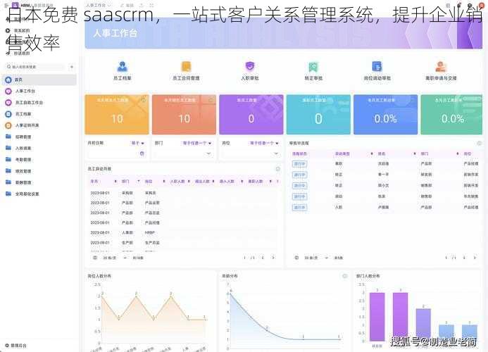 日本免费 saascrm，一站式客户关系管理系统，提升企业销售效率