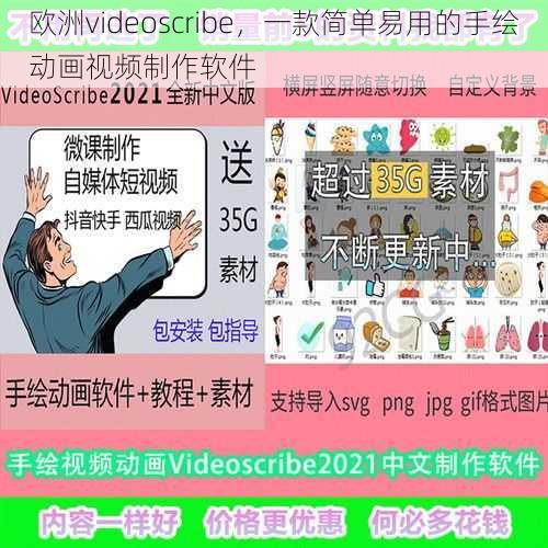 欧洲videoscribe，一款简单易用的手绘动画视频制作软件