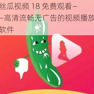 丝瓜视频 18 免费观看——高清流畅无广告的视频播放软件