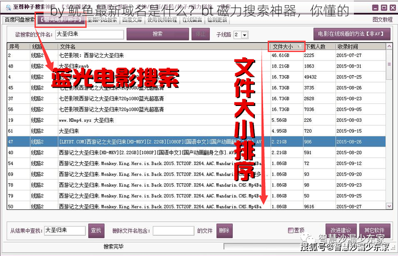 by 鱿鱼最新域名是什么？bt 磁力搜索神器，你懂的