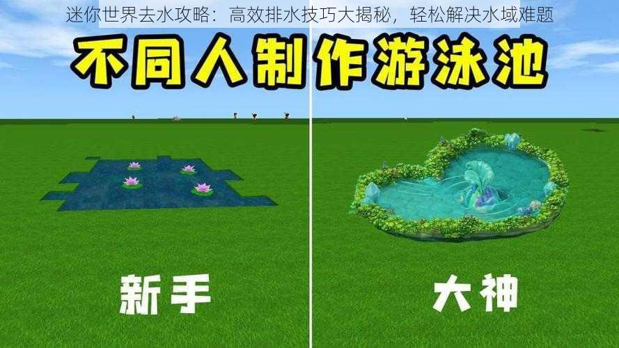 迷你世界去水攻略：高效排水技巧大揭秘，轻松解决水域难题