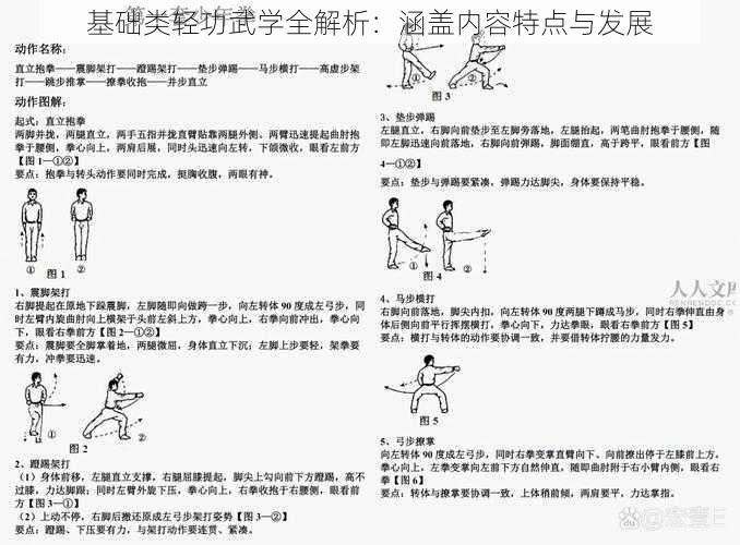 基础类轻功武学全解析：涵盖内容特点与发展