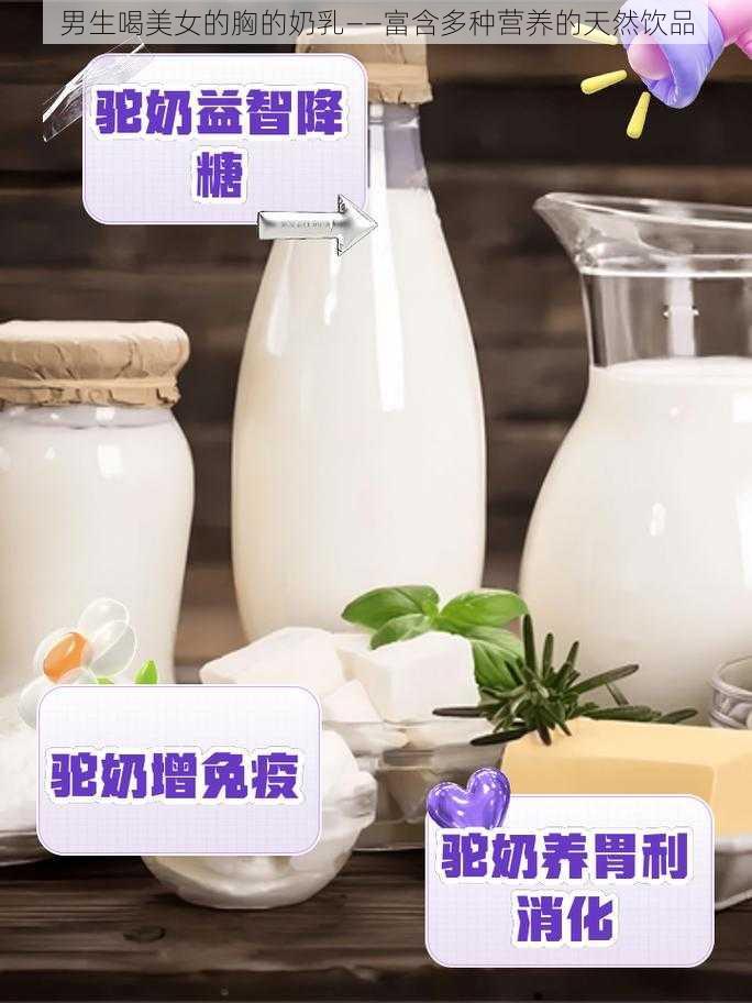 男生喝美女的胸的奶乳——富含多种营养的天然饮品