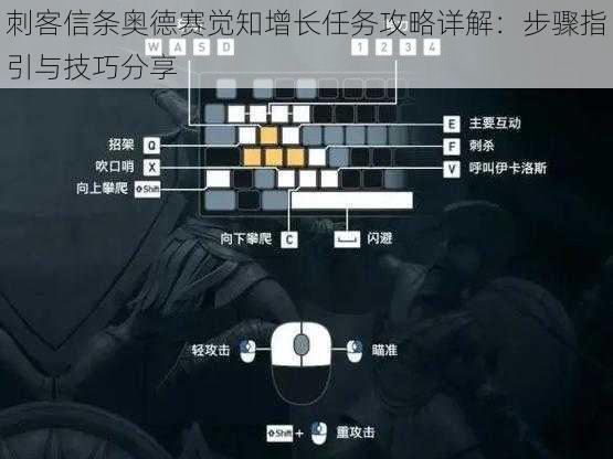 刺客信条奥德赛觉知增长任务攻略详解：步骤指引与技巧分享