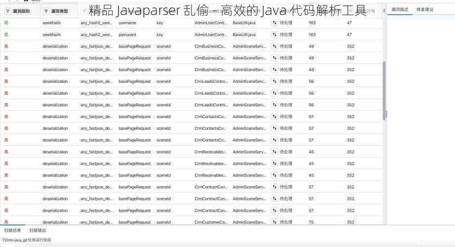 精品 Javaparser 乱偷 - 高效的 Java 代码解析工具