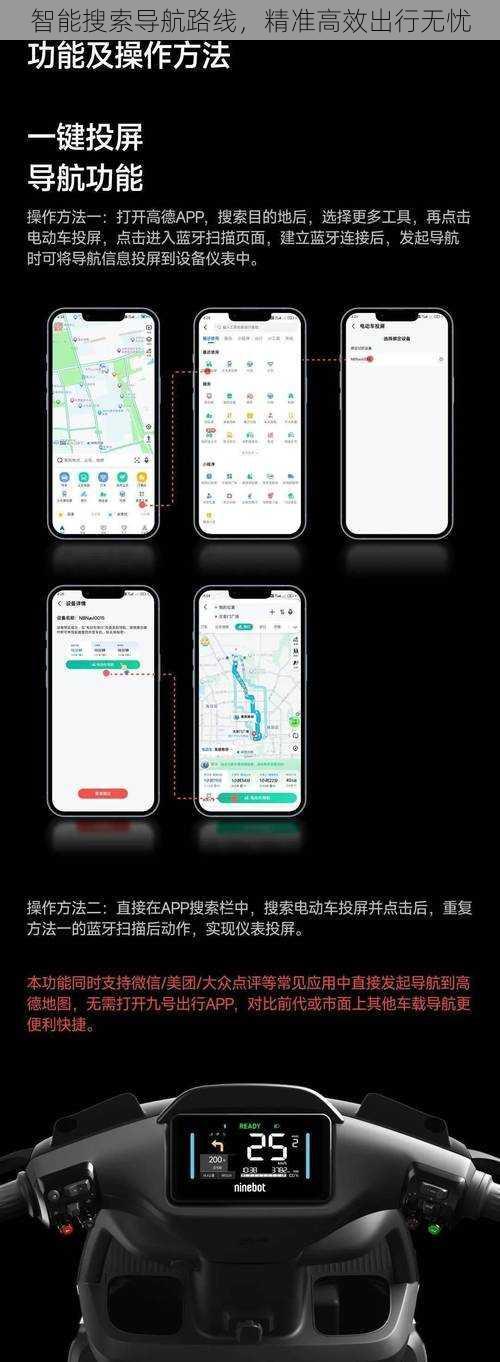 智能搜索导航路线，精准高效出行无忧