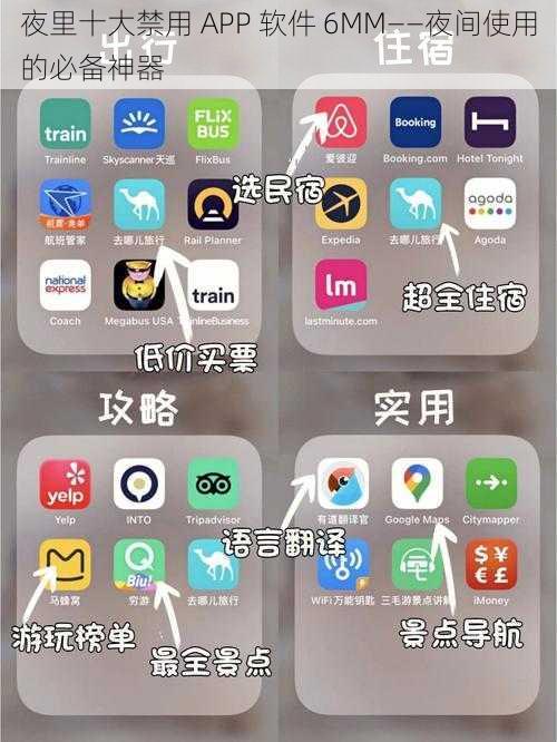 夜里十大禁用 APP 软件 6MM——夜间使用的必备神器