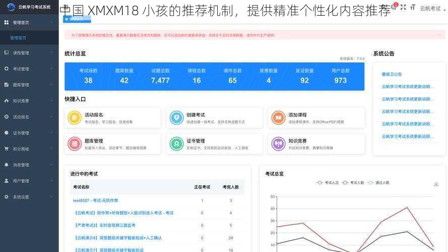 中国 XMXM18 小孩的推荐机制，提供精准个性化内容推荐