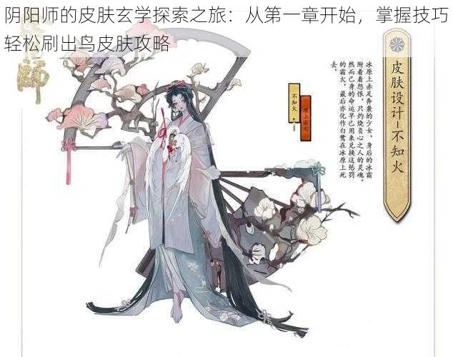 阴阳师的皮肤玄学探索之旅：从第一章开始，掌握技巧轻松刷出鸟皮肤攻略