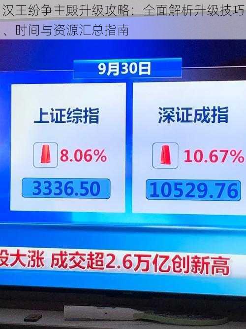 汉王纷争主殿升级攻略：全面解析升级技巧、时间与资源汇总指南