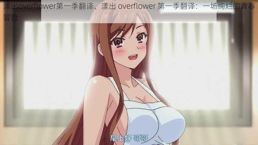 漾出overflower第一季翻译、漾出 overflower 第一季翻译：一场绚烂的青春冒险