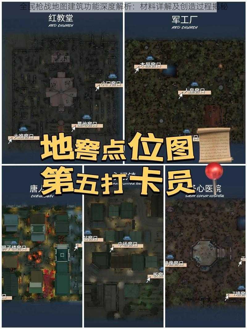 全民枪战地图建筑功能深度解析：材料详解及创造过程揭秘