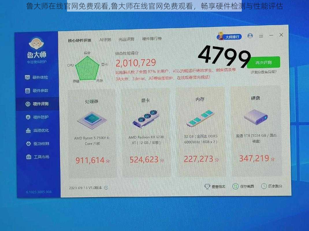 鲁大师在线官网免费观看,鲁大师在线官网免费观看，畅享硬件检测与性能评估