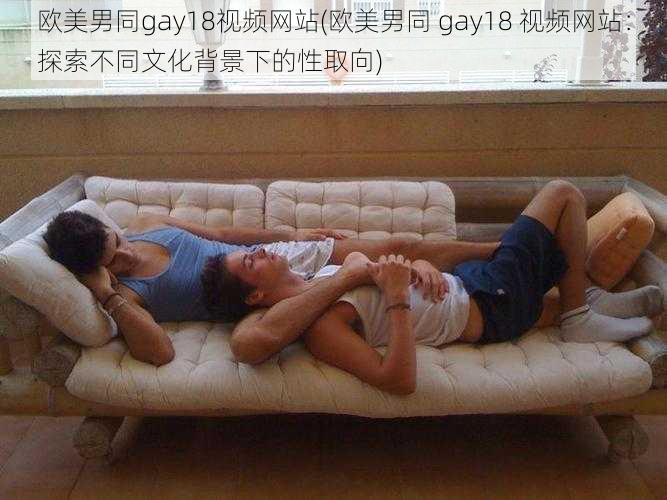 欧美男同gay18视频网站(欧美男同 gay18 视频网站：探索不同文化背景下的性取向)