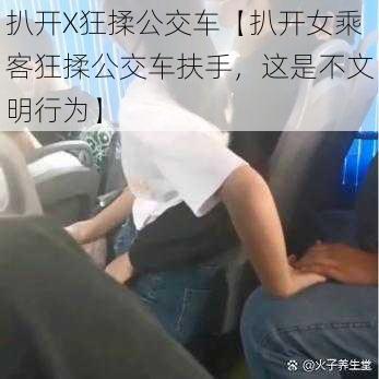 扒开X狂揉公交车【扒开女乘客狂揉公交车扶手，这是不文明行为】