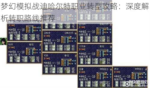 梦幻模拟战迪哈尔特职业转型攻略：深度解析转职路线推荐